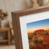p4 walnut magnetic photo frame canvas frame