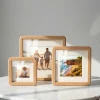 p3 beech photo frame timer frame