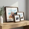 p3 walnut photo frame timer frame