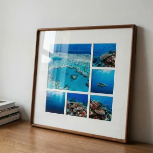 p1 mixed grid collage photo frame 6 photos