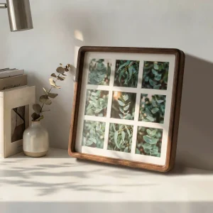 p1 square grid collage photo frame 9 photos