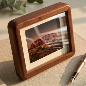 p1 walnut photo frame wood frame