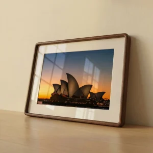 p1 walnut photo frame wood frame