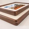 p3 walnut photo frame timer frame