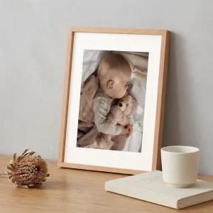 p1 beech magnetic photo frame picture frame
