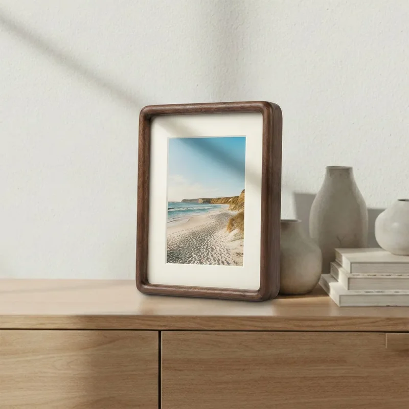 p2 walnut photo frame picture frame