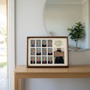 p1 school year collage photo frame 14 photos