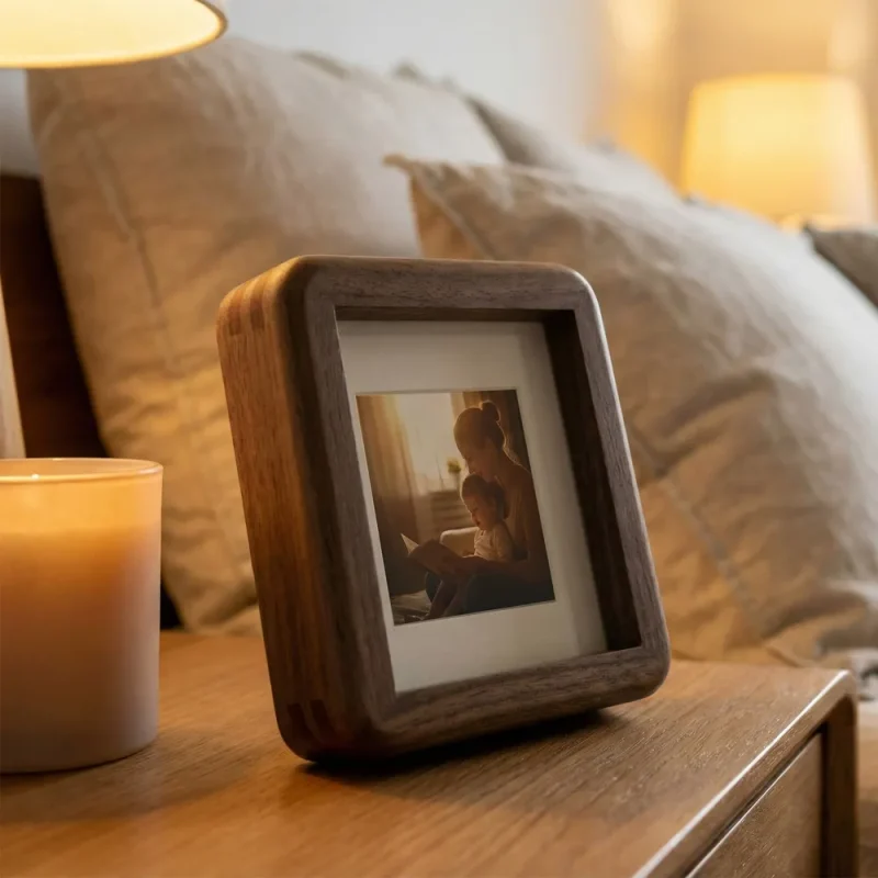 p1 walnut photo frame wood frame
