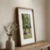 p3 walnut photo frame timer frame
