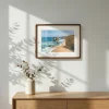 p3 walnut photo frame timer frame