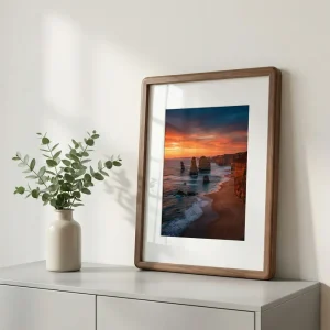 p1 walnut photo frame wood frame
