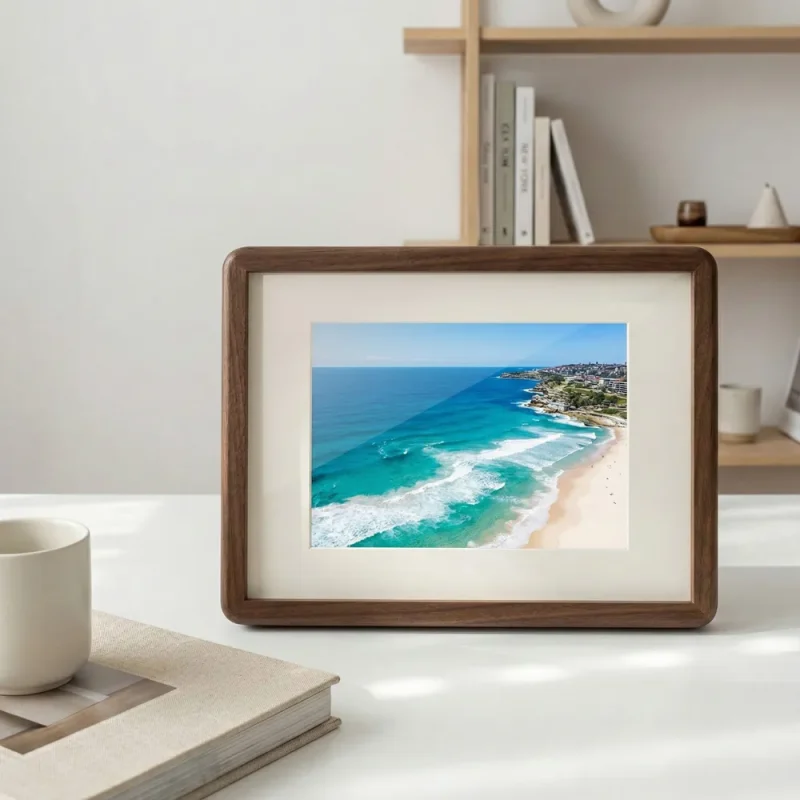 p2 walnut photo frame picture frame