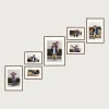 P1 staircase gallery wall frames 7 frames
