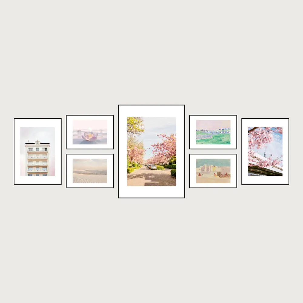 Focal Magnetic Gallery Wall Frames 7 Frames