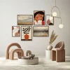 P3 center aligned gallery wall frames 6 frames