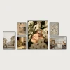 P1 bottom aligned magnetic gallery wall frames 6 frames