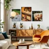 P3 bottom aligned magnetic gallery wall frames 3 frames