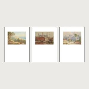 P1 triptych magnetic gallery wall frames 3 frames
