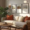 P3 triptych magnetic gallery wall frames 3 frames
