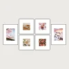 P1 symmetrical magnetic gallery wall frames 6 frames