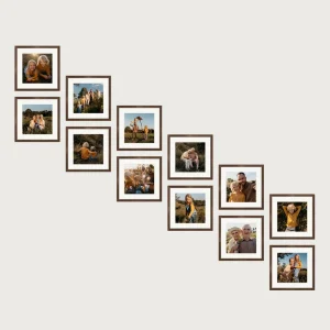 P1 staircase gallery wall frames 12 frames