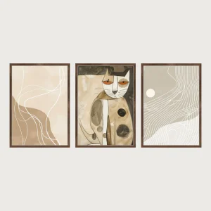 P2 triptych gallery wall frames 3 frames