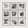 P1 grid gallery wall frames 9 frames