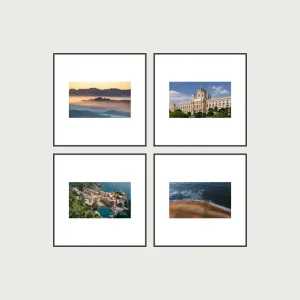 P1 grid magnetic gallery wall frames 4 frames