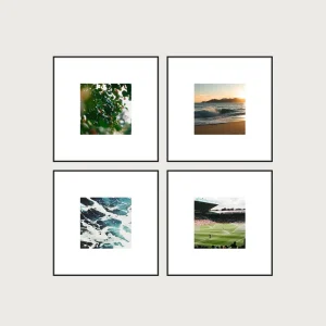 P2 grid magnetic gallery wall frames 4 frames