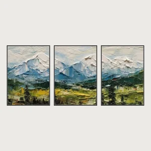P1 triptych magnetic gallery wall frames 3 frames