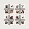 P1 grid gallery wall frames 16 frames