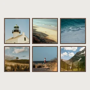 P2 grid gallery wall frames 6 frames