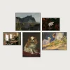 P1 center aligned magnetic gallery wall frames 5 frames
