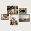 P2 center aligned magnetic gallery wall frames 5 frames