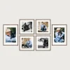 P2 symmetrical gallery wall frames 6 frames